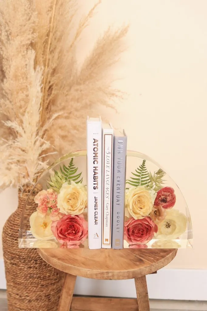 Resin Bookends